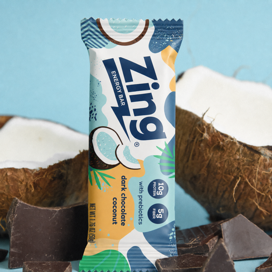 dark chocolate coconut energy bars