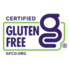 Gluten-free certification icon for Zing Bars